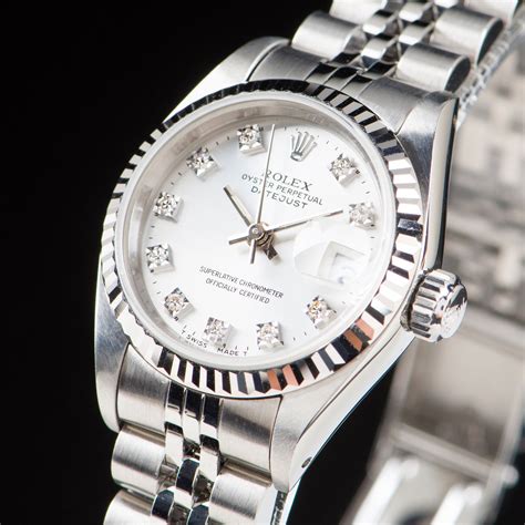 Rolex Oyster Perpetual Diamond Wristwatches 